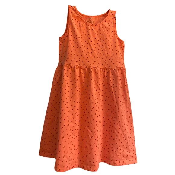 H&M Other - H & M Pink Gathered Knit Polka Dot Dress Sz 6X/7 School Bundle More this size